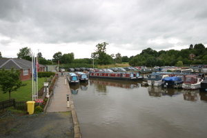 Canal boat hire from Blackwater Meadow in Ellesmere in Shropshire