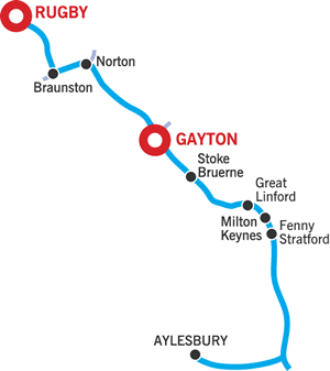 Aylesbury Return Route
