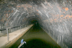 Chirk Tunnel on the Llangollen Canal