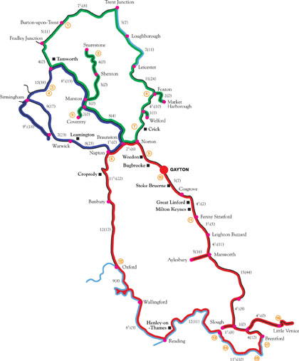 Gayron Marina Cruising Map