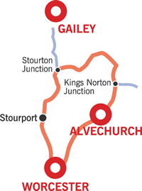 Stourport Ring Map
